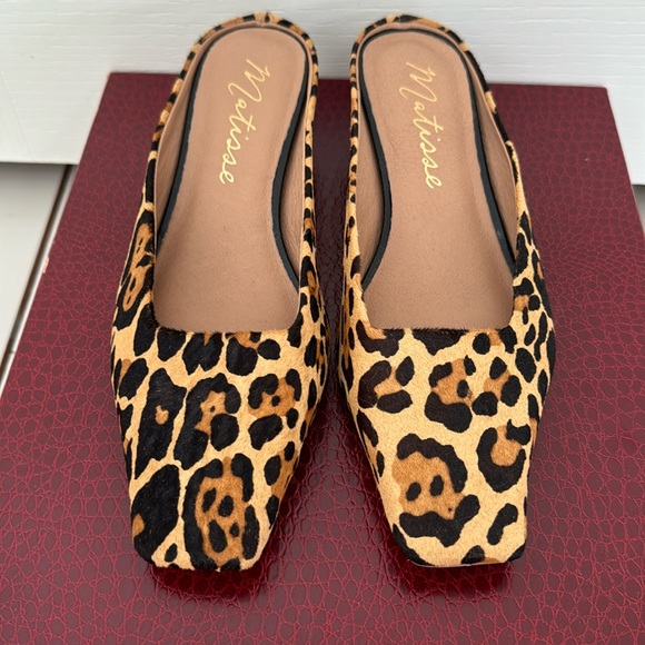 Leopard kitten heels by Matisse size 9 - Picture 1 of 8
